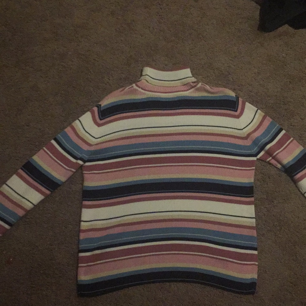 Vintage stripped turtle neck